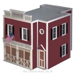 ** QuickBuildTM Firehouse Dollhouse Kit