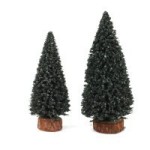 (*) Dollhouse Evergreen Trees- Choice of Sizes -
