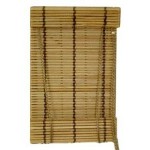 Dollhouse Working Bamboo Roll UpShade For Door 