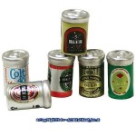 (*) 6 Assorted Beer Cans