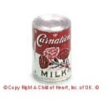 (&amp;sect;) Disc .50&amp;cent; Off - Dollhouse Carnation Milk Can