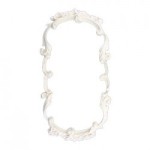 2 pc Oval Frame Ceiling Carving