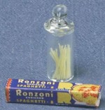 Dollhouse Jar of Spaghetti &amp; Box
