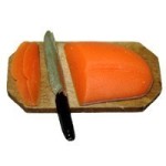 Dollhouse Lox on Cutting Board