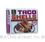 (*) Dollhouse Boxed Taco Shells