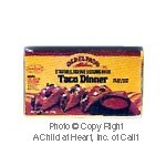 (&amp;sect;) Disc .50&amp;cent; Off - Dollhouse Taco Dinner Box