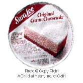 &sect; Disc .80&cent; Off - Dollhouse Sara Lee Refrigerator Cheese Cake - Product Image
