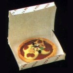 (*) Dollhouse Filled Pizza Togo Box
