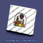 (*) Dollhouse Pizza Togo Box