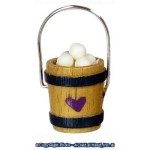 &amp;sect; Sale .60&amp;cent; Off - Wooden Bucket of Eggs