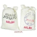 (*) 2 pc Dollhouse 50 lb. Food Sacks