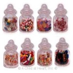 (*) Filled Candy Jars- Choice of Style -