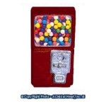 (*) Dollhouse Modern Gumball Machine- Choice of Style -