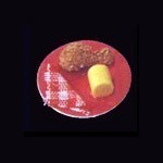 Chicken on Picnic Plates