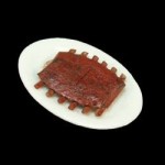 Dollhouse Slab of Ribs on Platter