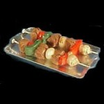 Dollhouse Tray of Shish-Kabob