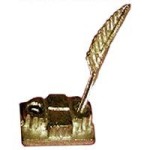 (*) Unfinished Colonial Ink Stand