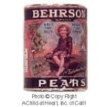 (&amp;sect;) Sale .30&amp;cent; Off - Dollhouse 1 lb. Can of Behrson Pears