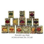 &amp;sect; Sale .30&amp;cent; Off - Dollhouse Vintage Fruit or Vegetable Can