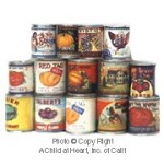 &amp;sect; Sale .30&amp;cent; Off - Dollhouse Vintage Fruit or Vegetable Cans