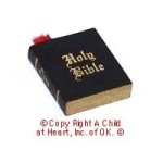Dollhouse Miniature Holy Bible