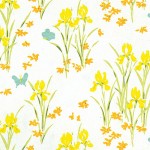 3 Shts - Dollhouse Iris Wallpaper- Choice of Color &amp; Style -