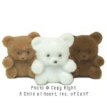 (&amp;sect;) Sale .50&amp;cent; Off - Dollhouse Fuzzy Teddies- Choice of Color -
