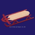 Small Dollhouse Sled