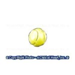 (*) Dollhouse Miniature Tennis Ball