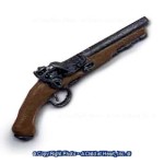 (*) Dollhouse Flint Handgun