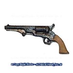 (*) Dollhouse Navy 1860 Colt Pistol