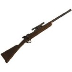(*) Dollhouse Hunting Rifle w/Scope