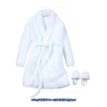 Miniature Men's Long Terry Cloth Robe Set