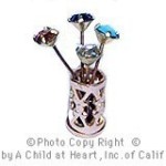 &amp;sect; Disc .60&amp;cent; Off - Dollhouse Hat Pins &amp; Holder