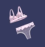 Dollhouse Bra &amp; Panties (Color Choice)