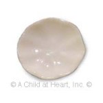 &amp;sect; Disc .40&amp;cent; Off - White Scalloped Serving Plate