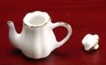 Dollhouse Porcelain Tea Pot