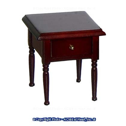 Mahogany Dollhouse Night Stand