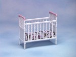 Disc $6 Off - Dollhouse Jenny Lin Spindle Crib