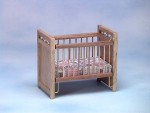 Dollhouse Oak Crib