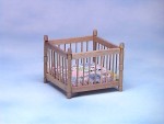 Dollhouse Playpen - Oak