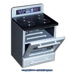 (*) Dollhouse Modern Electric Stove