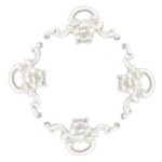 4 pc Frame Ceiling Carving