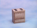 Sale $6 Off - Dollhouse Budget Oak Stove