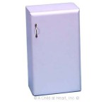 Dollhouse Single Door White Refrigerator