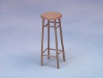 (*) Dollhouse Tall Bar Stool- Choice of Finish -