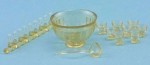Dollhouse Punch Bowl Set (Polystyrene) by Chrysnbon