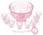 Dollhouse Punch Bowl Set (Polystyrene) by Chrysnbon