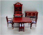 Dollhouse 6 or 7 pc Dining Set
