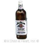 (*) Dollhouse Jim Bean Bourbon Bottle